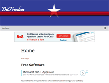 Tablet Screenshot of bitfreedom.com